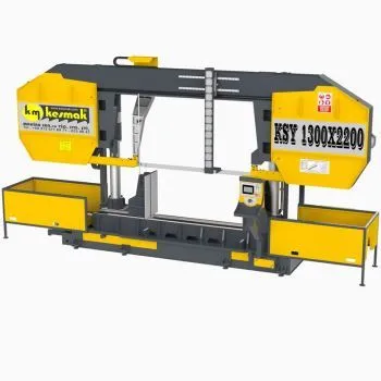Полуавтоматический двухколонный ленточнопильный станок Kesmak KSY 1300x2200