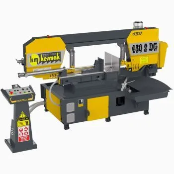 Полуавтоматический ленточнопильный станок KESMAK KMY 2DG 450
